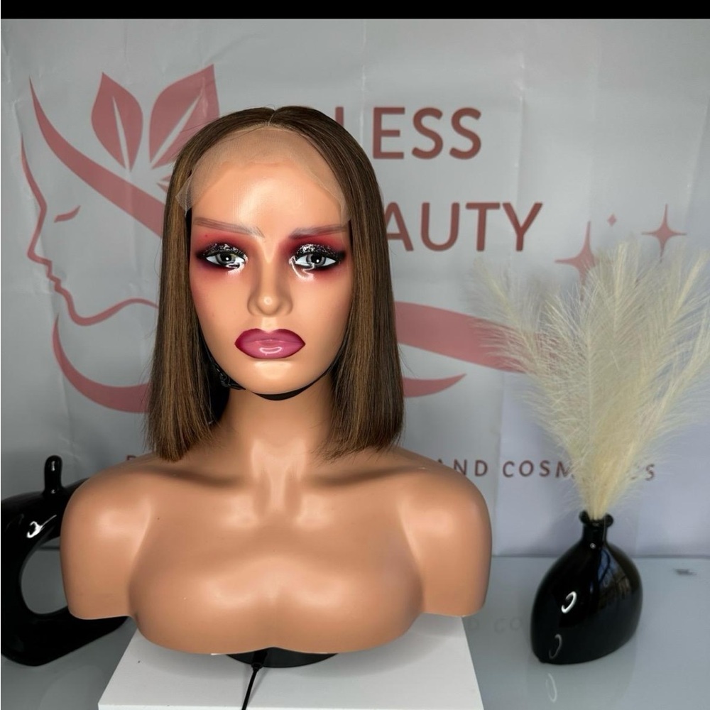 10” raw Vietnamese Bob wig 300gram, piano color - price is firm no low ball Ty